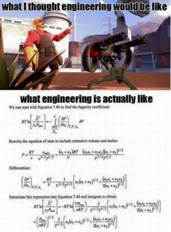 engineering very different thing from how you imagined it