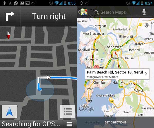 live traffic google maps india navigation