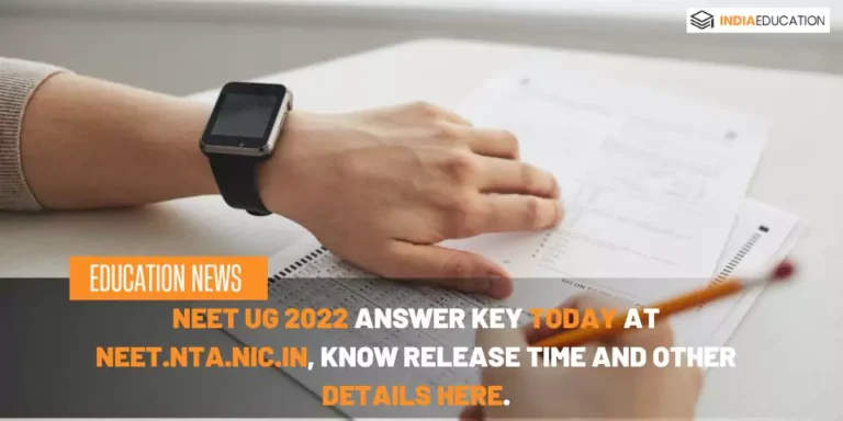 NEET UG 2022 answer key