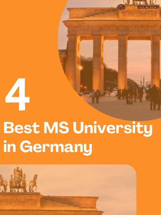 Top 4 MS Universities In Germany