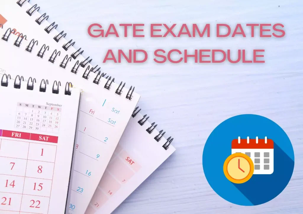 GATE exam dates