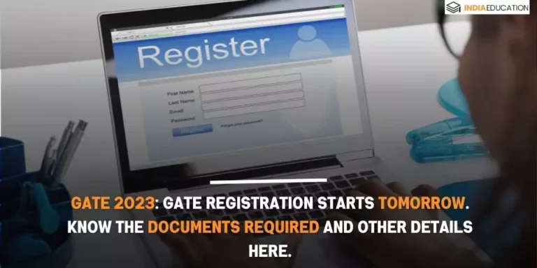 GATE 2023 registration
