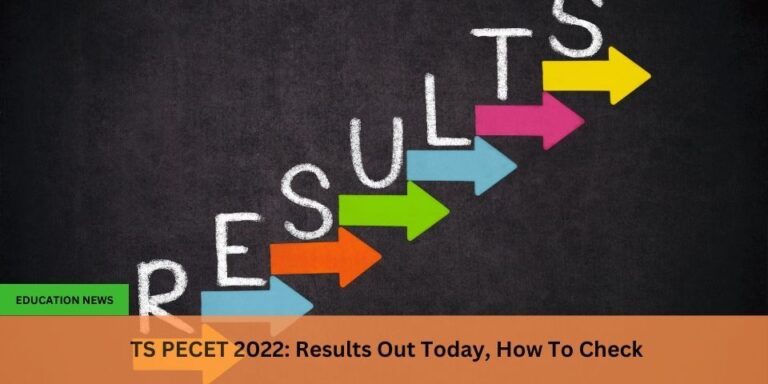 TS PECET 2022 Results out todayhow to check
