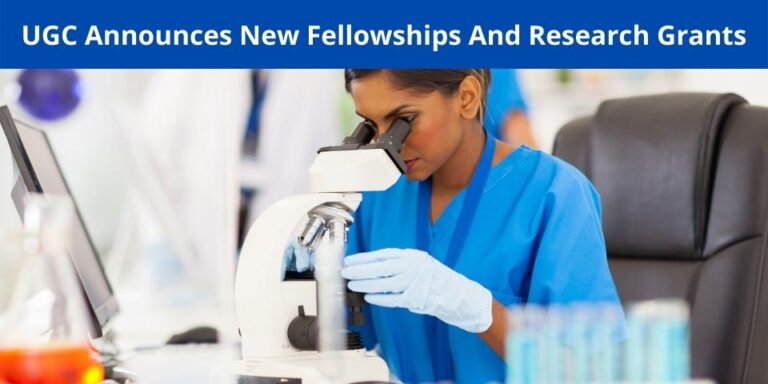 UGC Announces New Fellowships And Research Grants