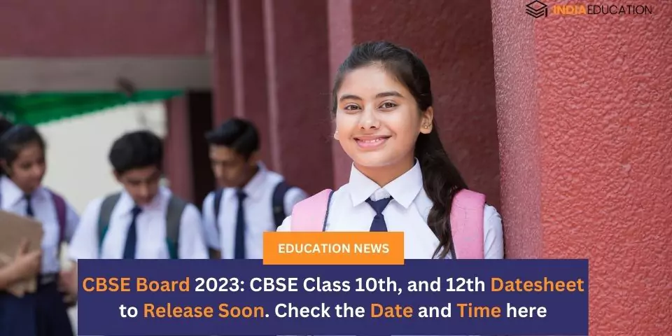 CBSE BOARD date sheet 2023