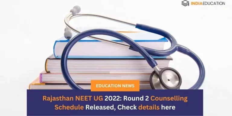 Rajasthan neet ug counselling 2022