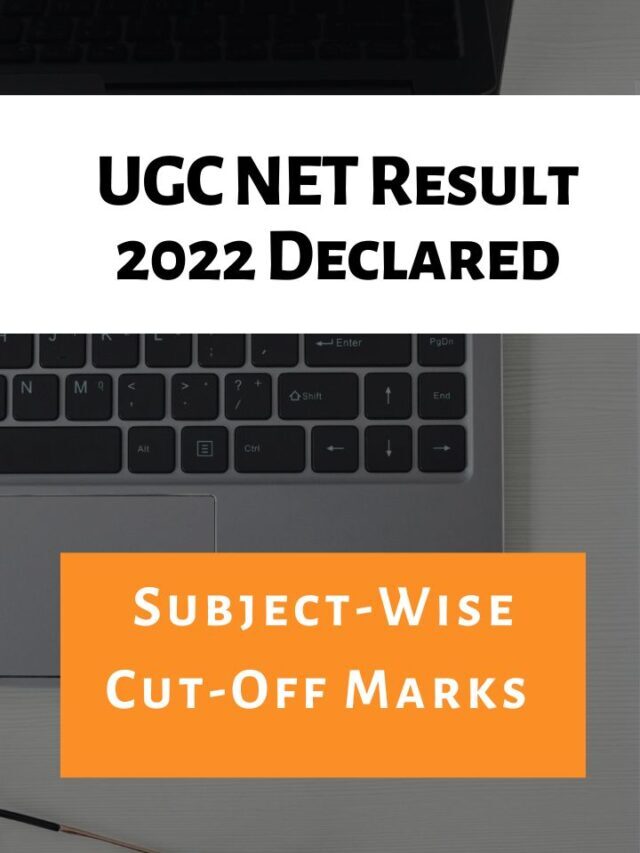 UGC NET Result 2022 Declared