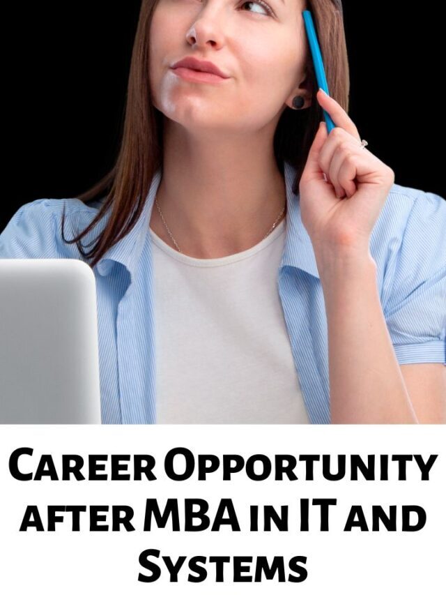 Career Opportunity after MBA in IT and Systems