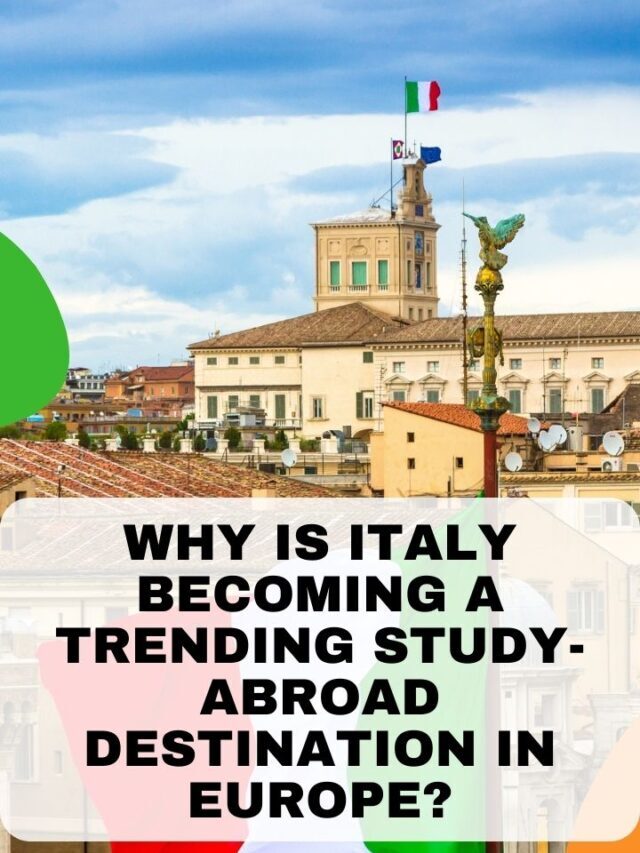 Italy as a study destination