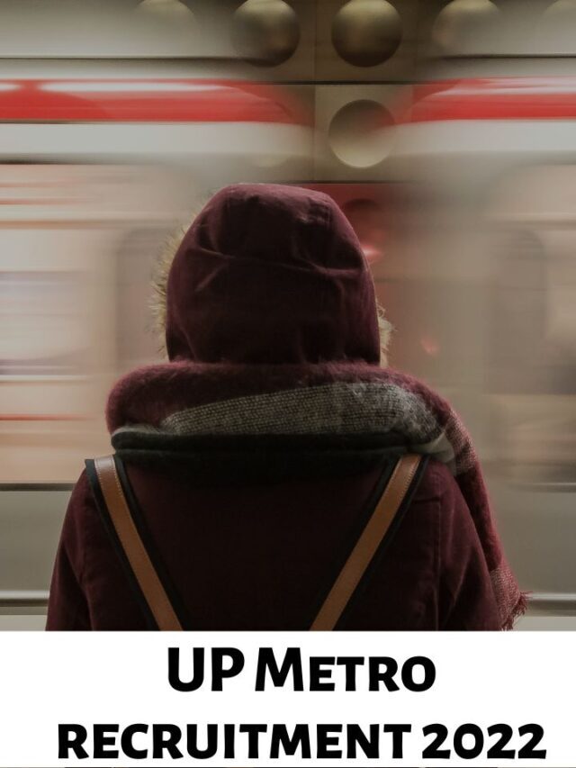 UP Metro recruitment 2022