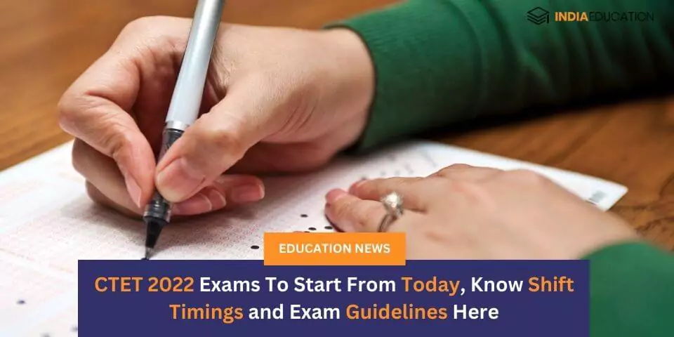 CTET 2022 exam guidlines