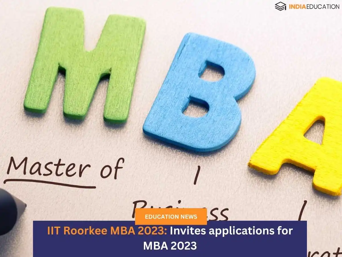 IIT Roorkee MBA 2023