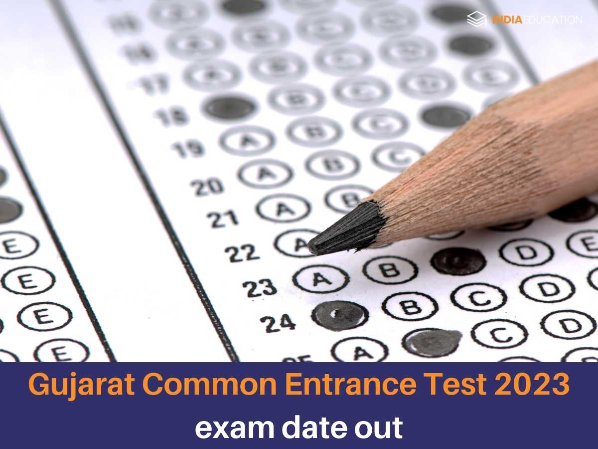 GUJCET 2023 exam date