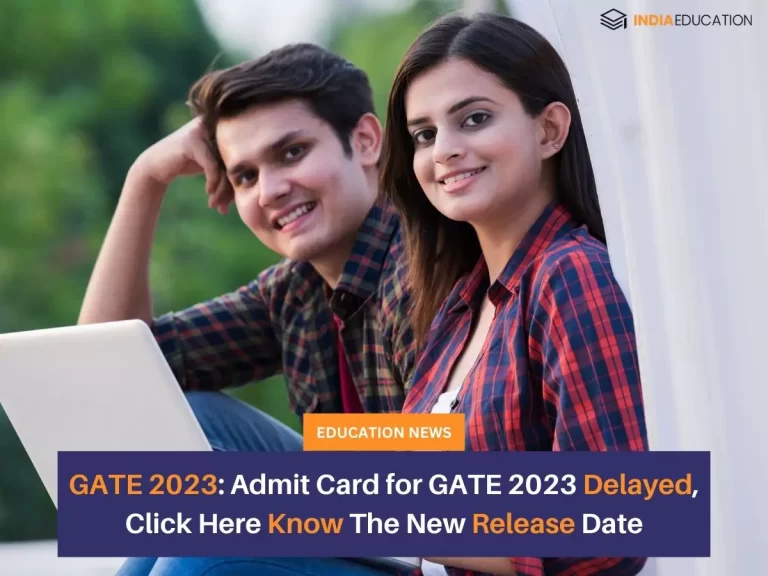 GATE 2023 admit card delayed