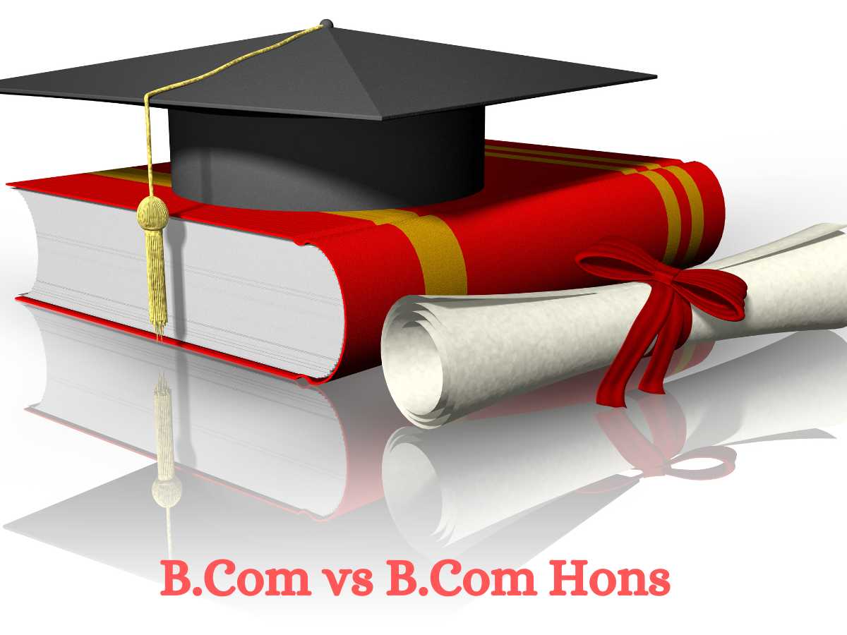 difference between B.com & B.Com Hons