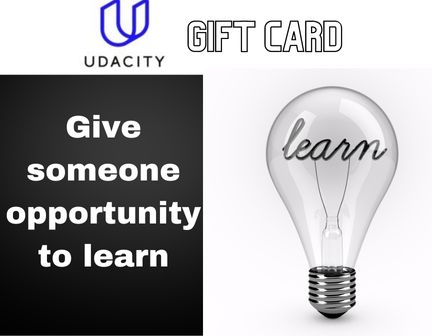 Udacity Gift card