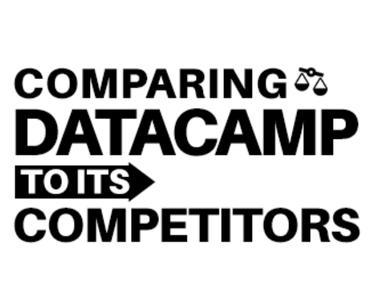 Datacamp comparison with competitors