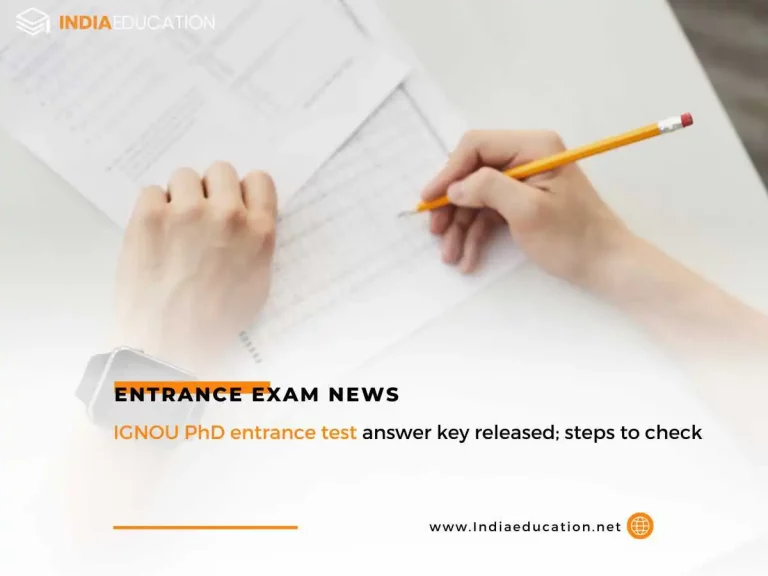 IGNOU PhD Entrance test