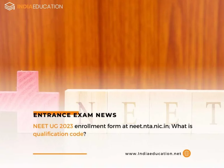 NEET UG 2023 qualification code