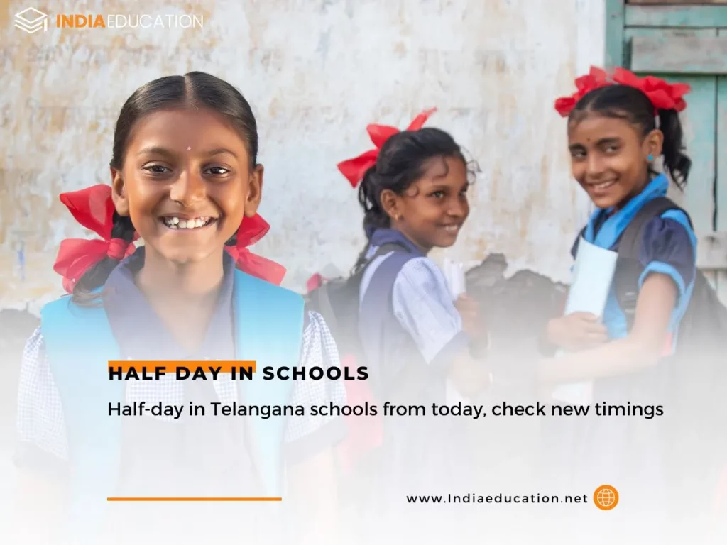 Half-day in Telangana schools