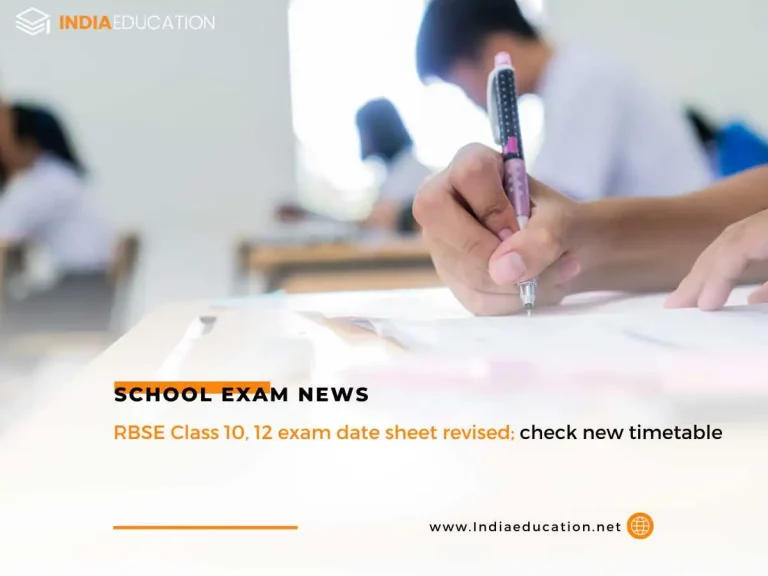 RBSE Class 10, 12 exam
