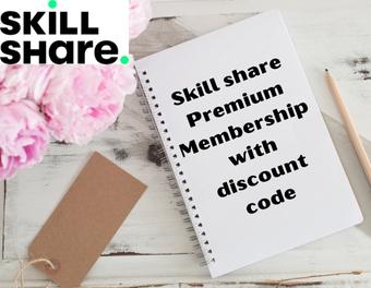 Skill share Premium Membership with discount code