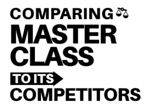 MasterClass competitor