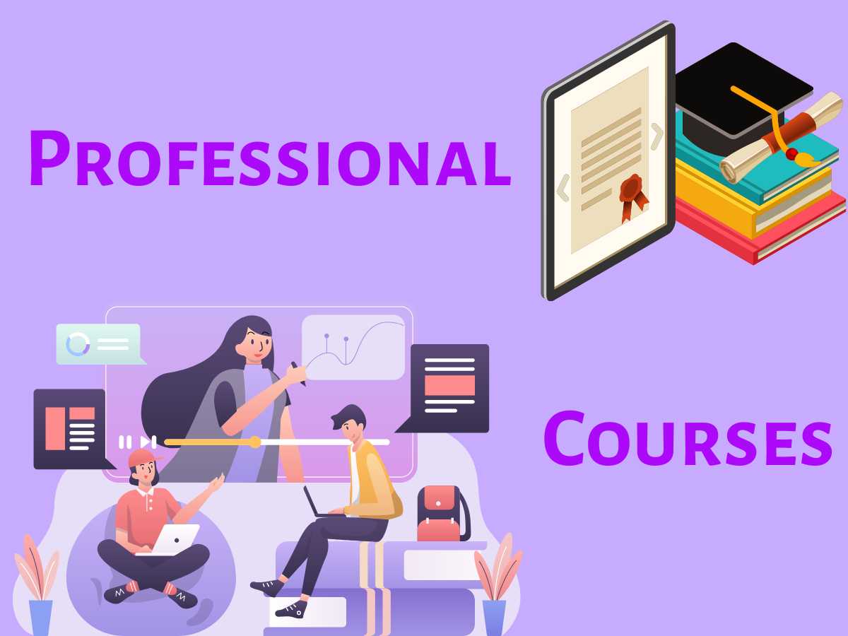 professional education course work