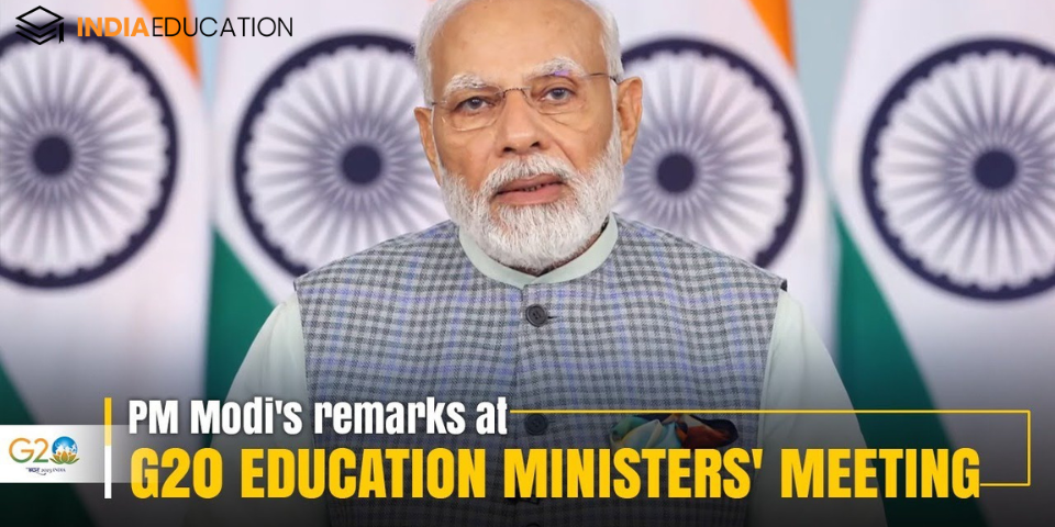 Modi urges G20 to work together to use AI and technology to improve education