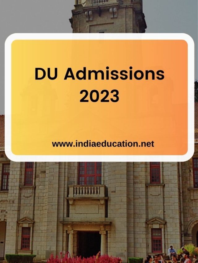 DU UG Admission 2023