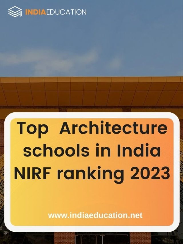 Top 5 architectures institutes in India