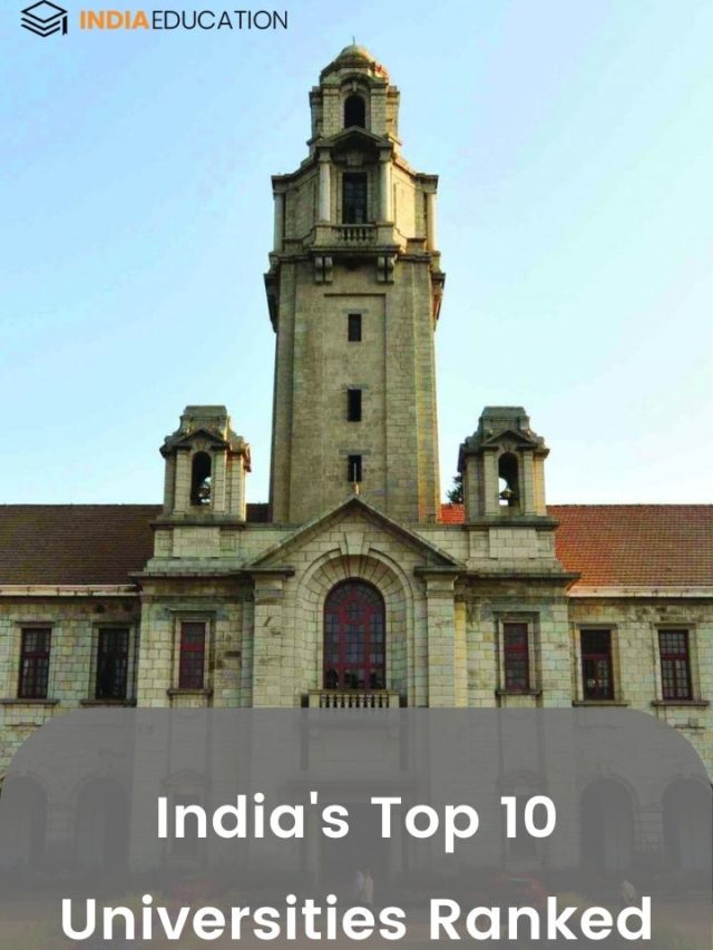 Inida top 10 university by NIRF 2023