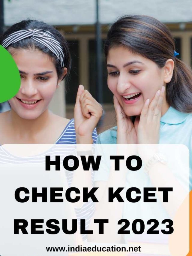 How to check KCET result 2023