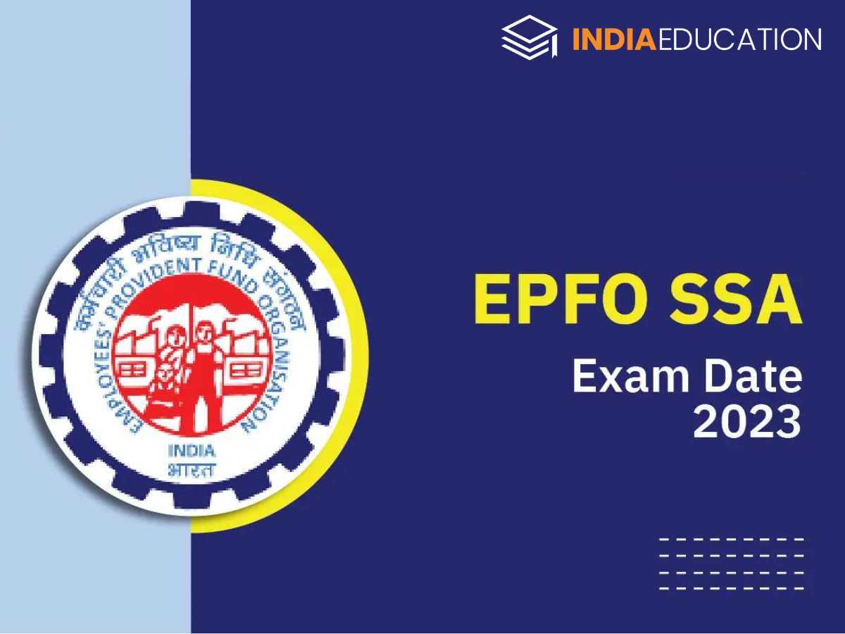 EPFO Stenographer and SSA Exam Dates 2023