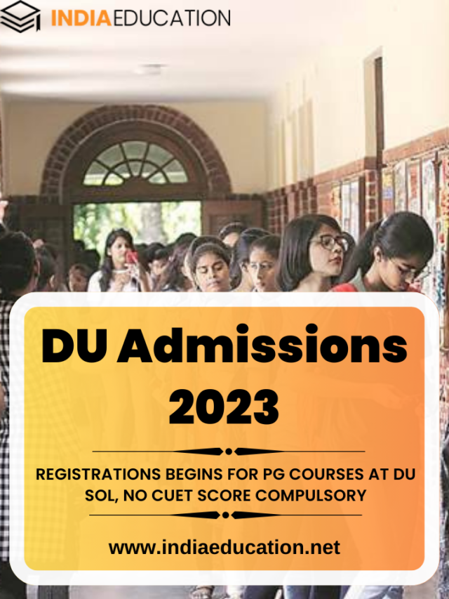 DU Admissions 2023 : No CUET Score Required