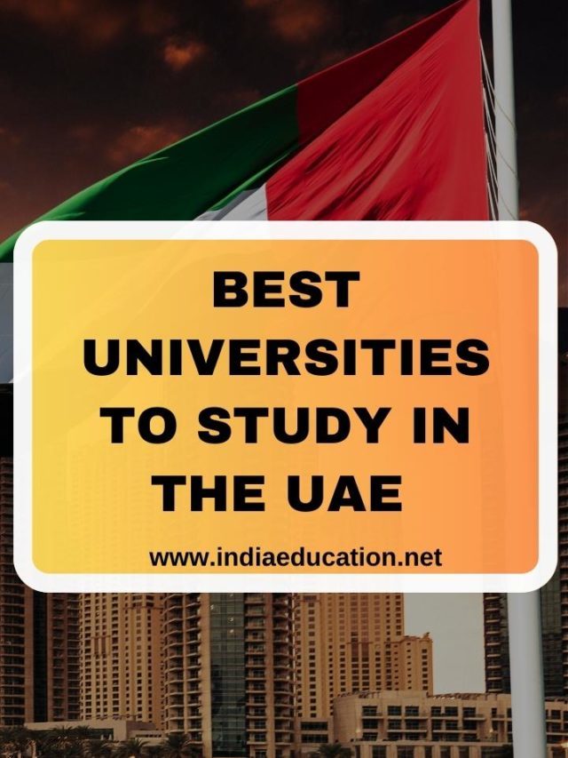 The Best universities to study in the UAE