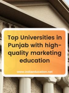 Top Universities in Punjab with high-quality marketing education