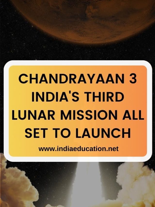 CHANDRAYAAN 3
INDIA’S THIRD LUNAR MISSION ALL SET TO LAUNCH