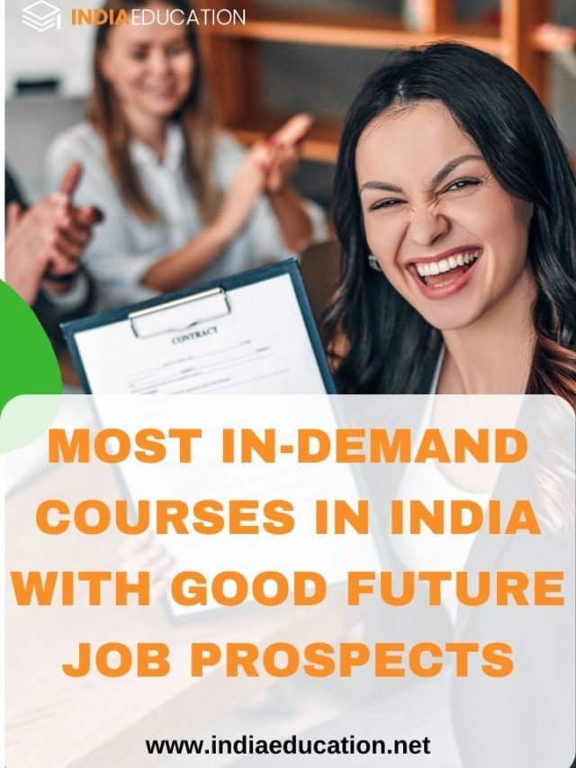 most in-demand courses in India with good future job prospects