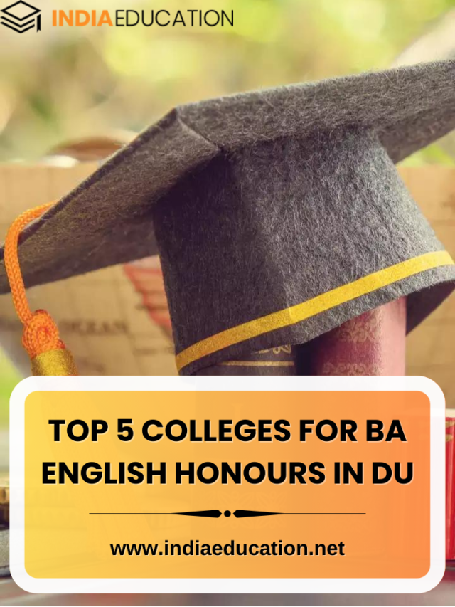 Top 5 Colleges For BA English Honours in DU